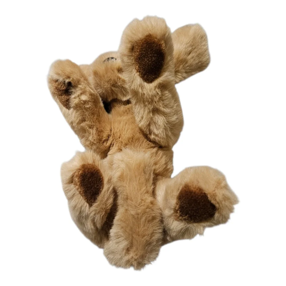 Vintage Gund Puppy Dog Plush Stuffed Animal 1985 Tan Brown 9" - Picture 3 of 5